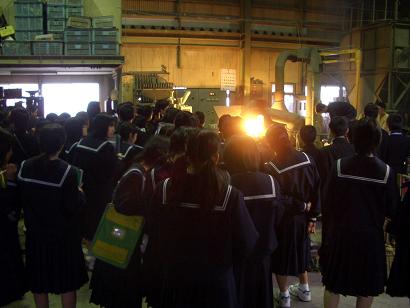 Study Tour by students of Takaoka