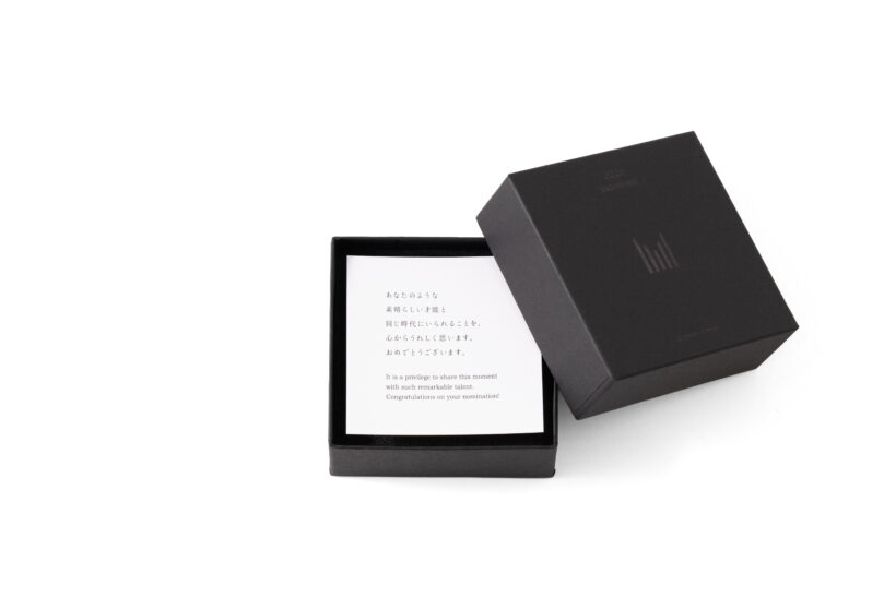 MUSIC AWARDS JAPAN 2025にてノミニーの方に贈呈される記念品「錫のホイッスル」
