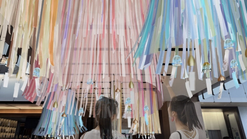 東京ミッドタウン「夏空風鈴」