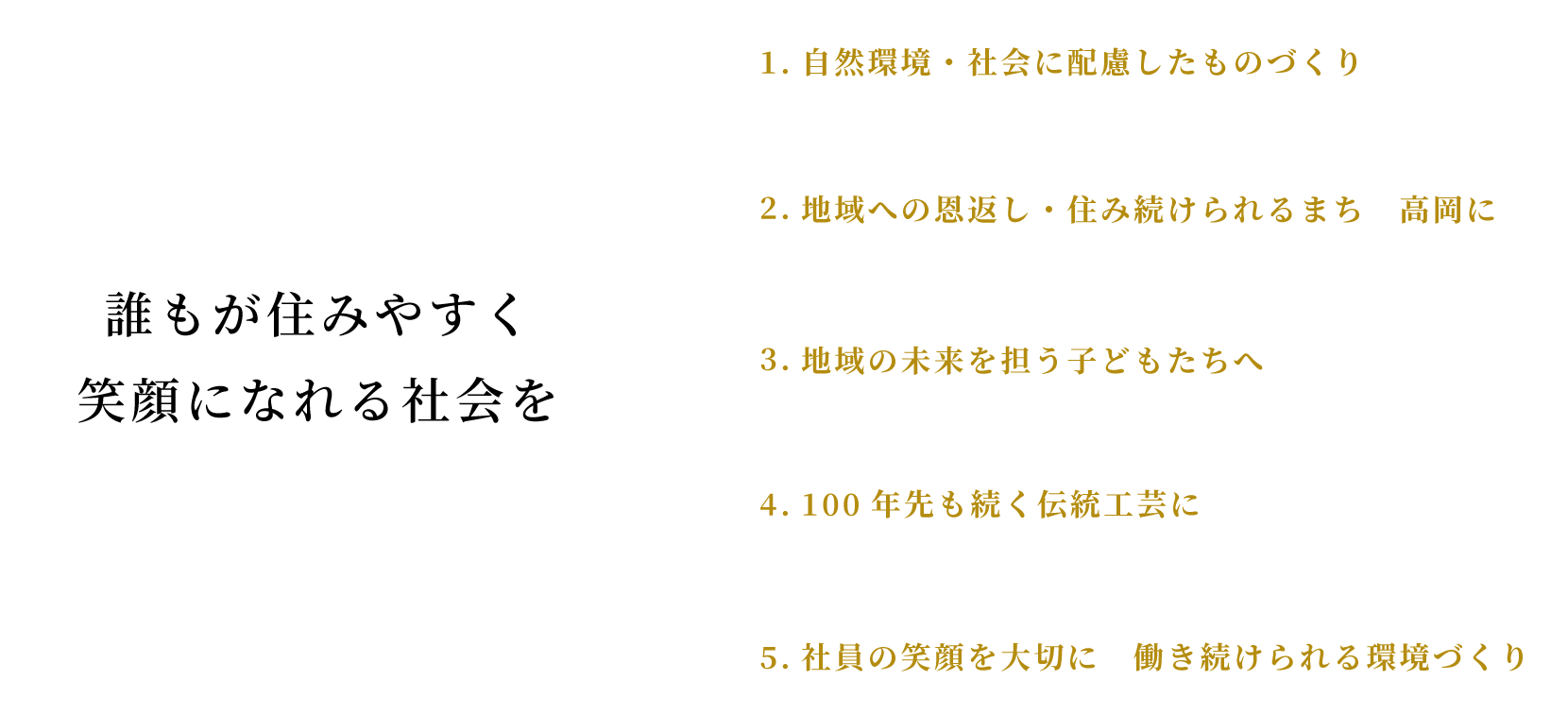 誰もが住みやすく笑顔になれる社会を