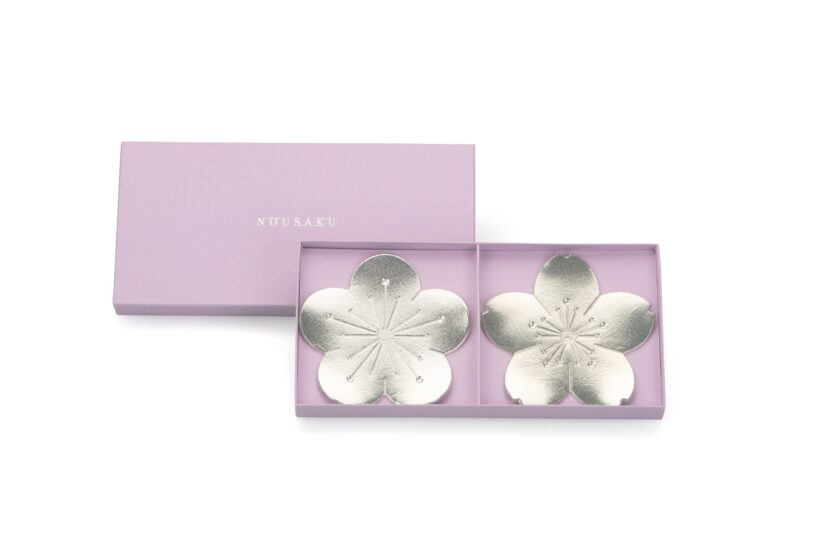 フラワートレー 2ヶセット(梅・桜)(限定ボックス入)