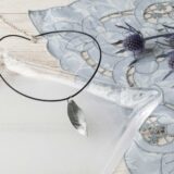 錫の葉アクセサリーワークショップ
